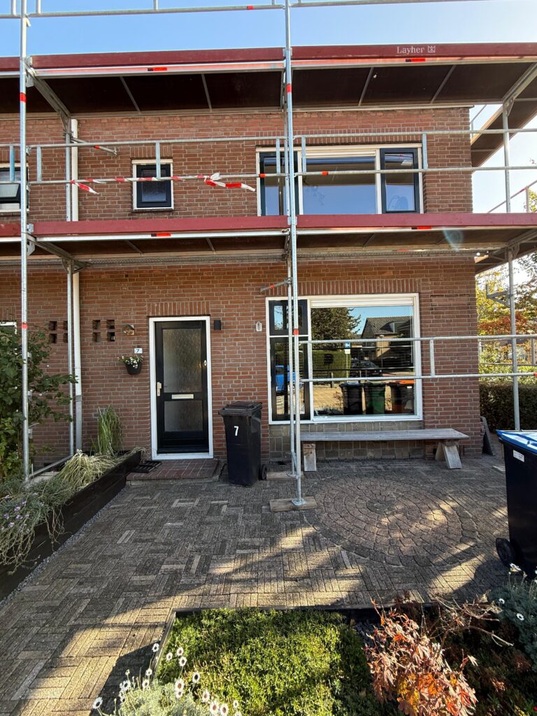 Triple glas plaatsen met hoge isolatiewaarde