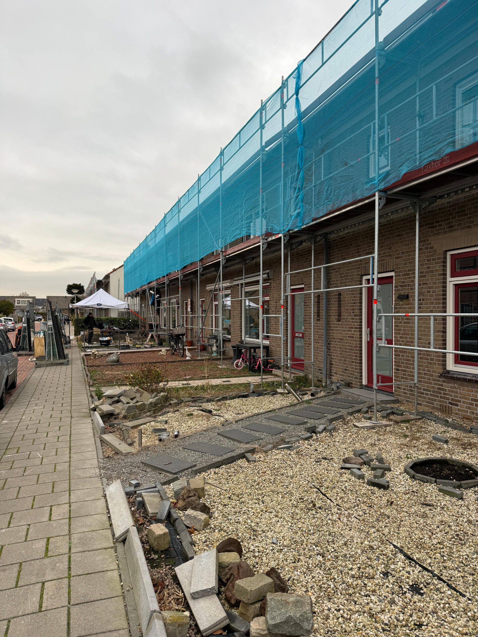 grootschalig woningverduurzamingsproject in Nieuwveen, in de gemeente Nieuwkoop.